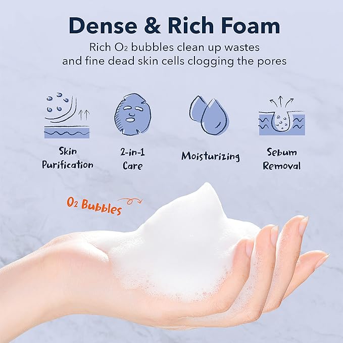 Purederm Deep Purifying Pink O2 Bubble Mask Peach (5 Pack) – Bubble Face Sheet Mask for Purifying & Moisturizing-Velvo Beauty