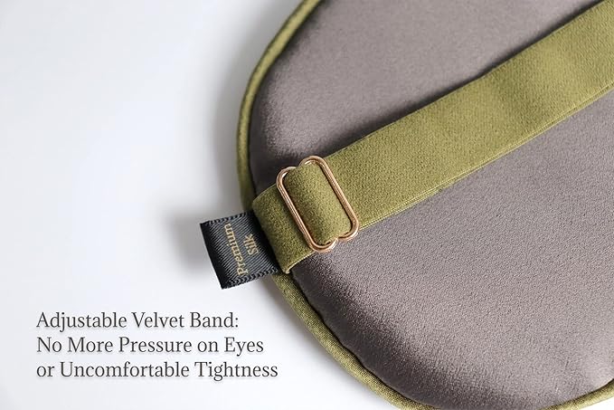 Premium 25 Momme Mulberry Silk Eye Mask for Sleeping (Jungle)-Velvo Beauty