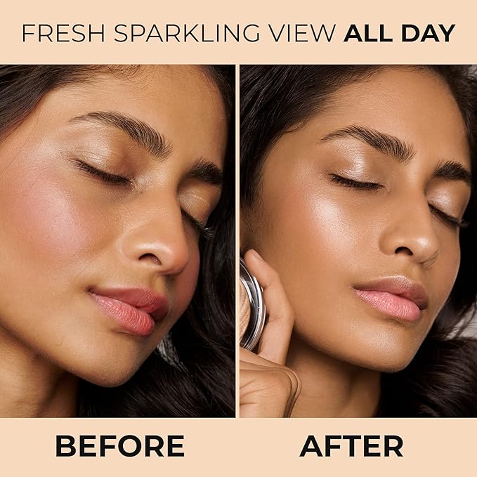 LAMEL HD Highlighting Face Powder - Natural Glow and Luminous Finish, Baked Blendable Pigmented Formula - Long-lasting & Fade-Resistant Wear, 402 12g/0.42 oz-Velvo Beauty