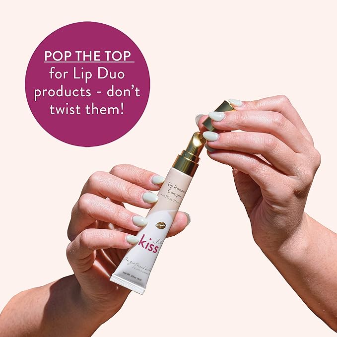 Lip Duo by Dr. Anna Cabeca - Julva Revitalizing Feminine Cream Personal Moisturizer and Julva Kiss Lip Renewal Complex-Velvo Beauty