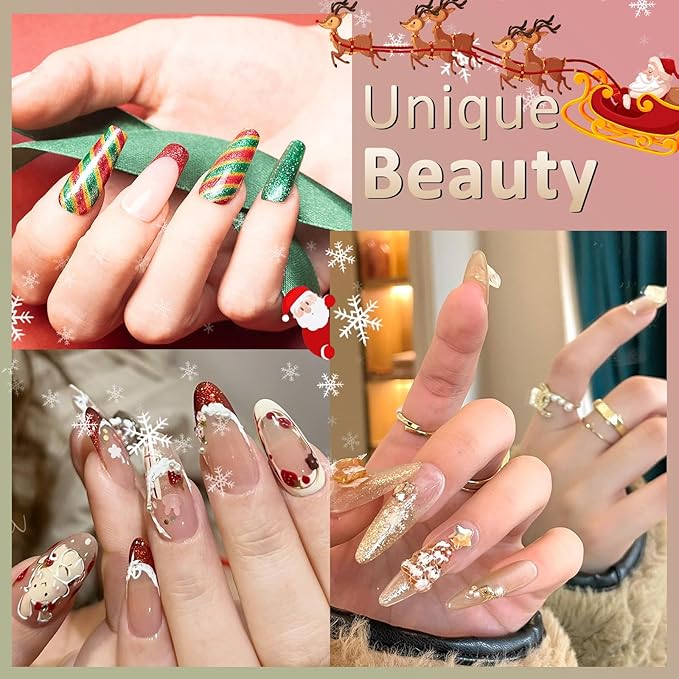 Allstarry Chrome Nail Powder 4 Colors Metallic Mirror Effect Pigment Chrome Iridescent Nail Glitter Magic Unicorn Glitter Dust Kit for Gel Polish Nail Art Decoration Resin Craft, Festivals-Velvo Beauty