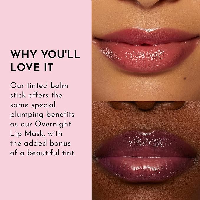 LAWLESS Forget the Filler Lip Plumping Line Smoothing Tinted Balm, Juicy Watermelon, Pink, 0.1 Ounce / 2.9 ml-Velvo Beauty