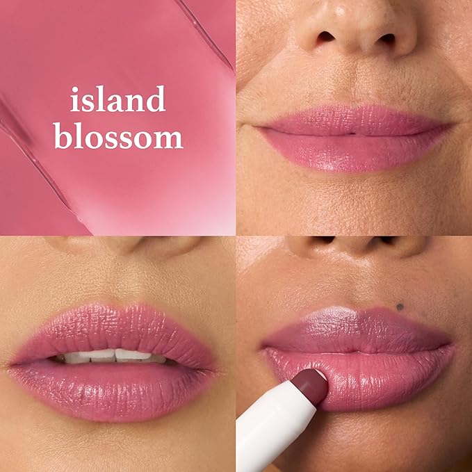 Julep It's Balm: Tinted Lip Balm + Buildable Lip Color - Island Blossom - Natural Gloss Finish - Hydrating Vitamin E Core - Vegan-Velvo Beauty