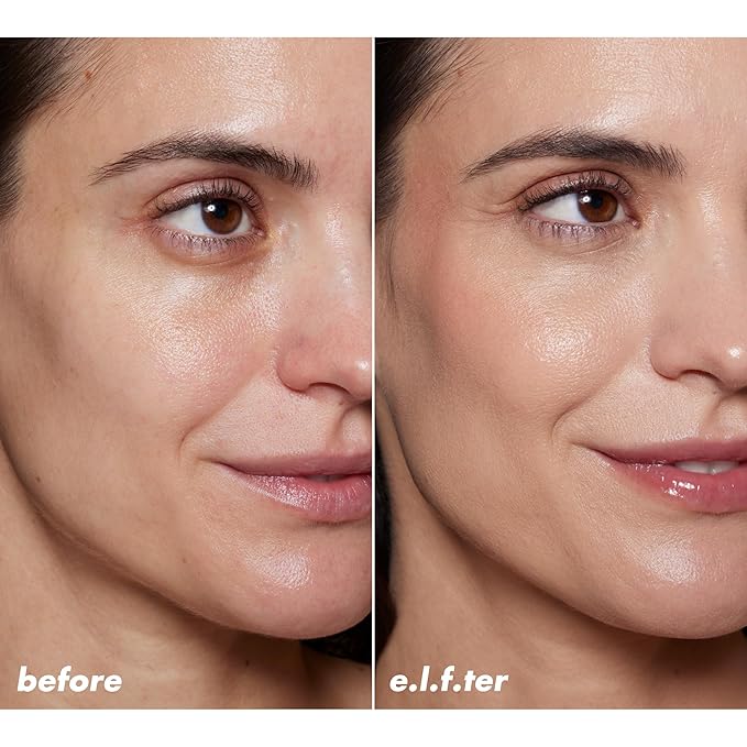 e.l.f. Halo Glow Skin Tint SPF 50, Tinted Moisturizer For Light, Buildable Coverage, Creates A Natural Glow, Vegan & Cruelty-Free, 6 Light Cool-Velvo Beauty