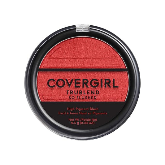 COVERGIRL Trueblend so Flushed High Pigment Blush & Bronzer, 345 - Hot & Frenzy, 0.33 Oz-Velvo Beauty