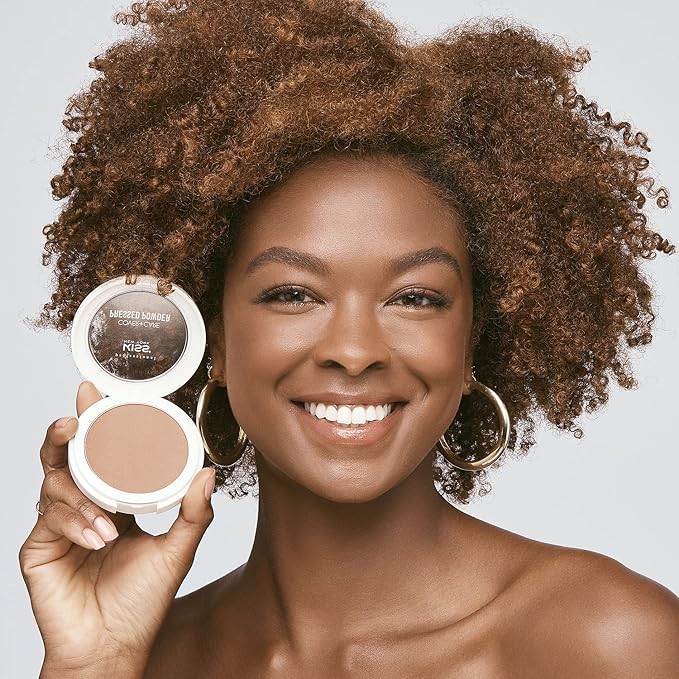 KISS Cover and Care Acne Control Pressed Powder- APP419 (Nutmeg)-Velvo Beauty
