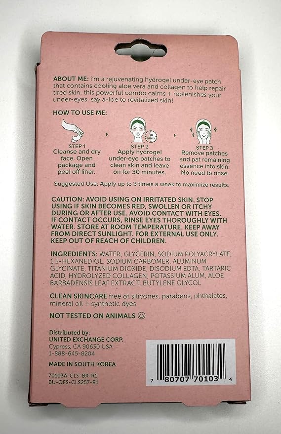 nu-pore Revitalizing Gel Eye Strips, Bulk Case of 48-Velvo Beauty