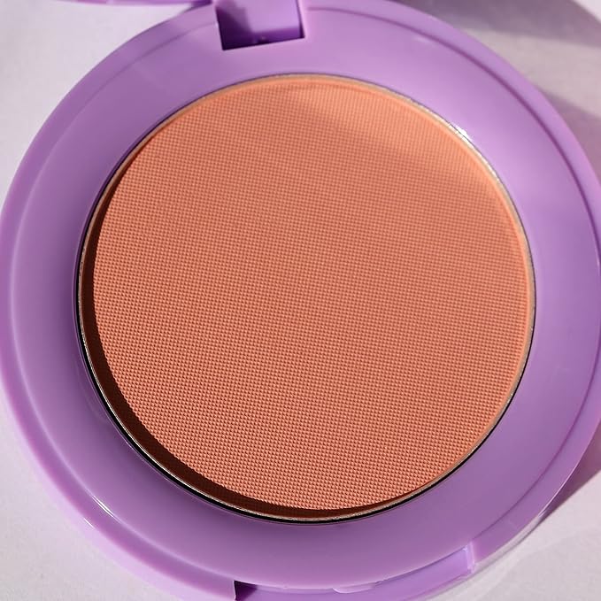 Half Caked In Bloom Powder Blush | vegan & cruelty-free, fragrance-free, highly pigmented, primer-infused | 3.8g (Me & U)-Velvo Beauty