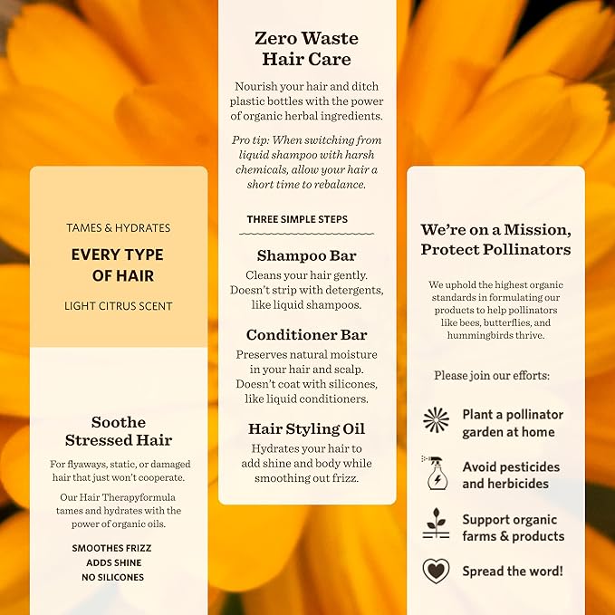 Moon Valley Organics Organic Hair Therapy for Every Type of Hair With MCT Oil, Jojoba Oil, Argan Oil, And Rosemary - Reduce Frizz, Hydrate, Heal Damaged Hair-Velvo Beauty