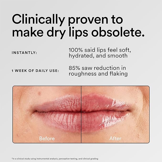 Experiment Softwear Smoothing Lip Treatment - 24hr Hydration with Squalane, Glycerin & Pomegranate Sterols - Intensive Moisture & Repair for Extra Dry, Flaky Lips - Vegan Lip Balm, .34 FL OZ-Velvo Beauty