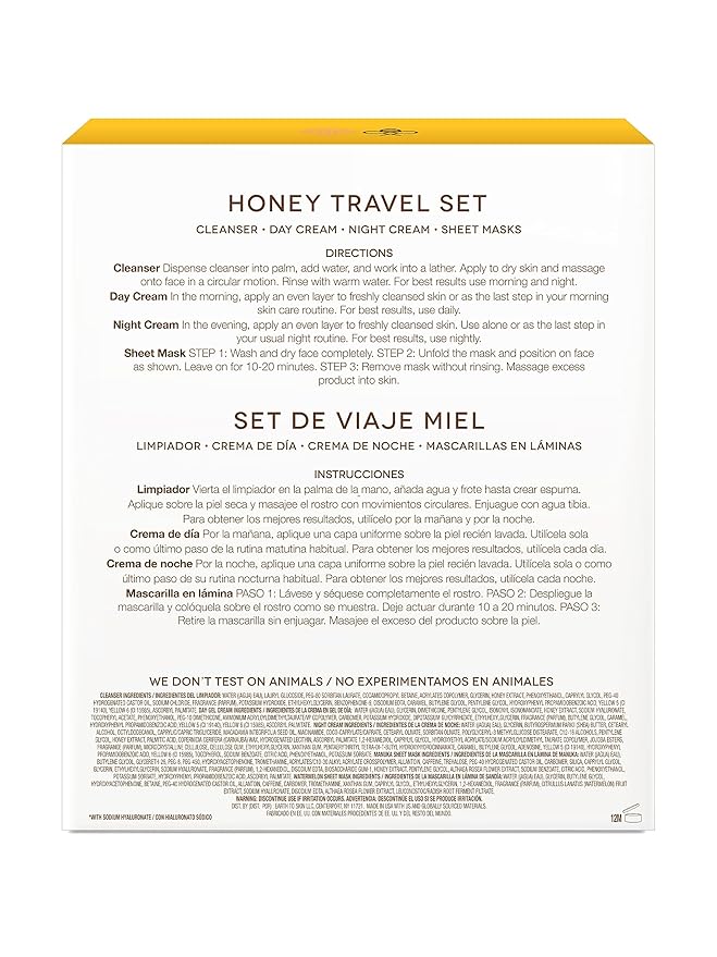 Earth To Skin Honey Travel Set-Velvo Beauty