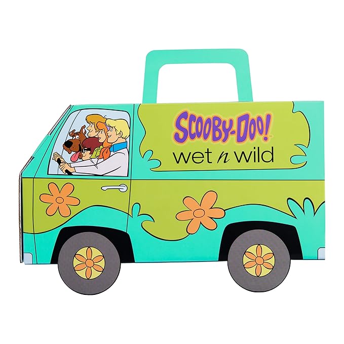 wet n wild Scooby Doo Limited Edition PR Box - Makeup Set with Versatile Brushes, Buildable & Blendable Palettes, Vibrant Colors, & Lip Glosses for Unique Looks, Cruelty-Free & Vegan-Velvo Beauty