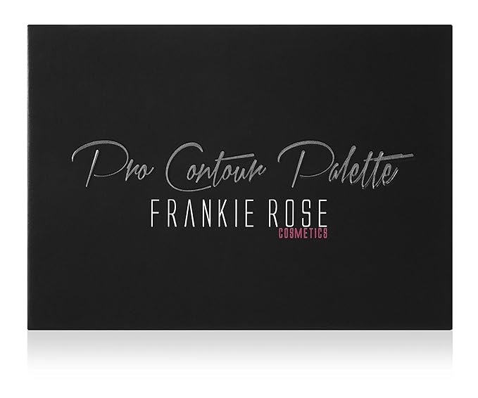 Frankie Rose Cosmetics Pro Contour Palette - Long-Wearing, Matte Finish Highlight Shades With Complementary Contour, Color Correctors & Shimmer Highlight Tones For All Skin Types-Velvo Beauty