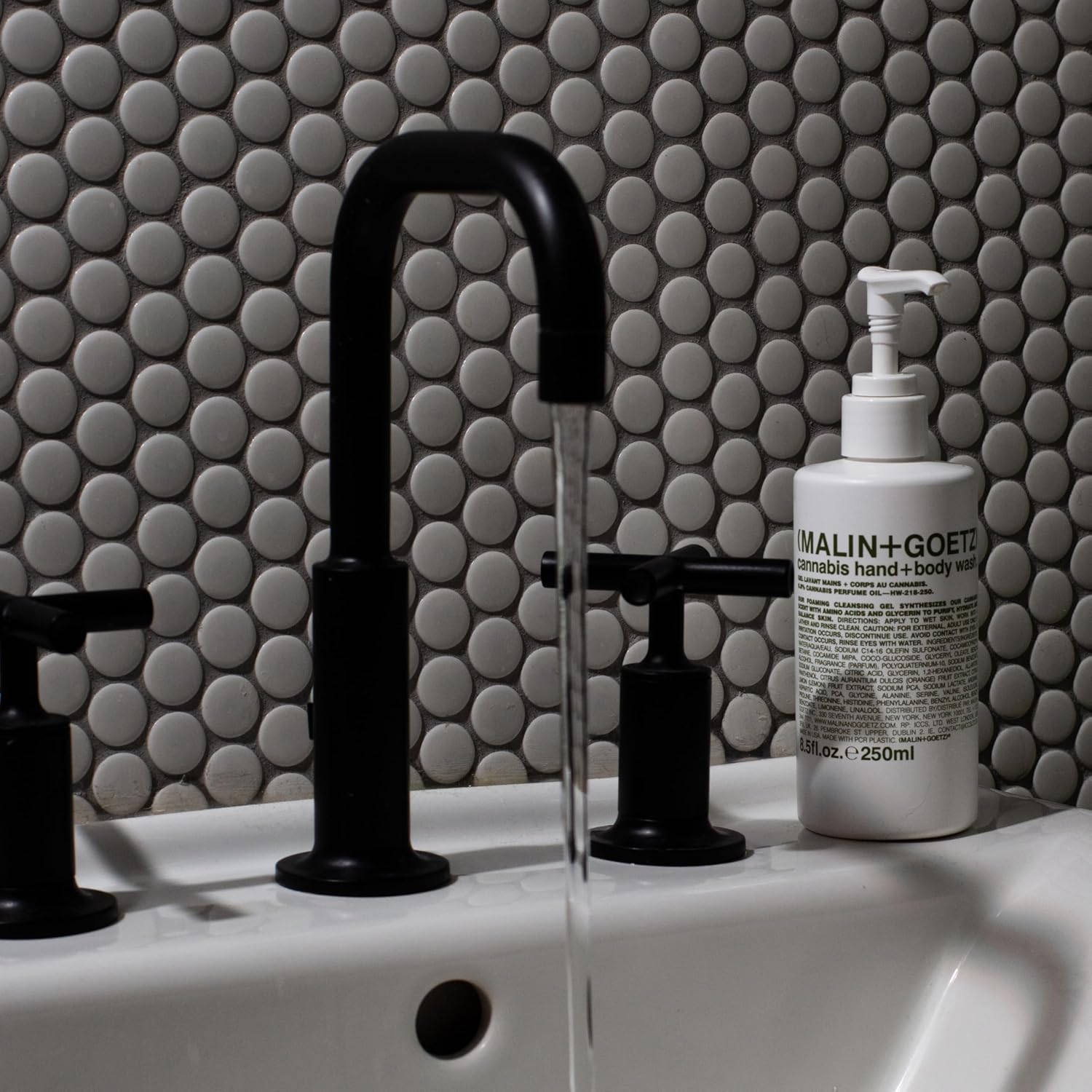 MALIN+GOETZ Cannabis Hand and Body Wash, White, 8.45 Fl Oz (Pack of 1)-Velvo Beauty