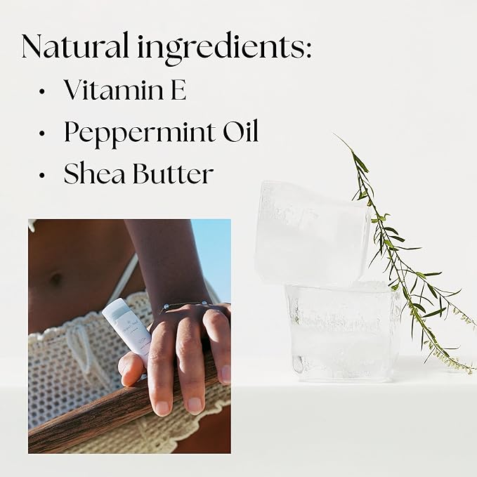 Herbal Peppermint Lipbalm, 3 Pack-Velvo Beauty