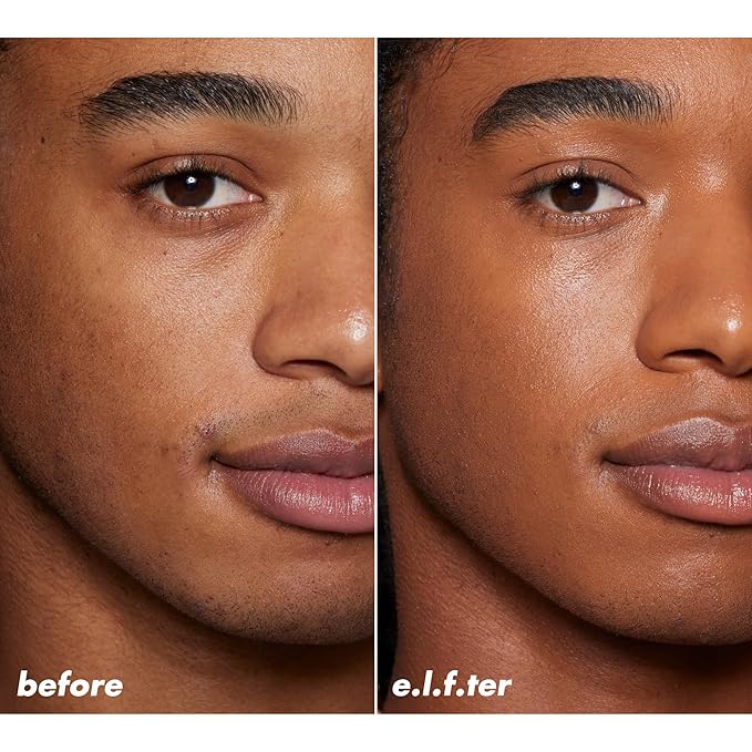 e.l.f. Halo Glow Skin Tint SPF 50, Tinted Moisturizer For Light, Buildable Coverage, Creates A Natural Glow, Vegan & Cruelty-Free, 12 Tan Cool-Velvo Beauty