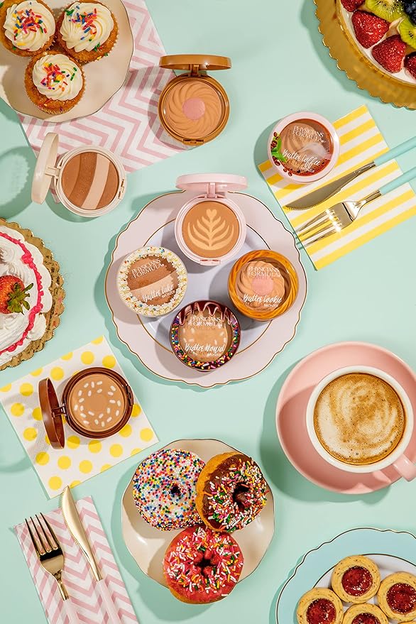 Physicians Formula Murumuru Butter Cheat Day Donut Bronzer, Lightweight, Cruelty-Free, For Sensitive Skin, Dark Shimmer Cream Bronzer, 0.38Oz, Sprinkles-Velvo Beauty