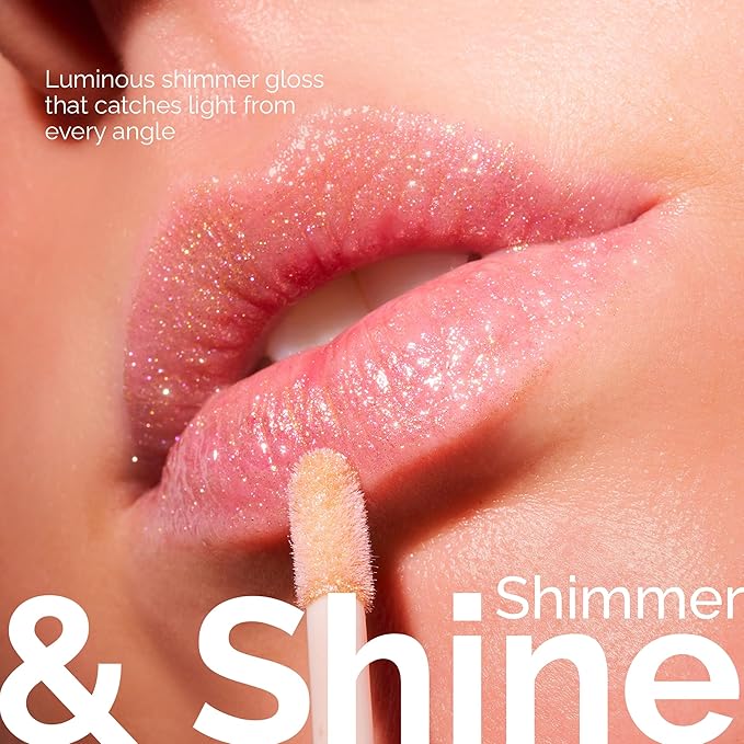 LuxeLip™ Matte Lipstick, Hydrating Non-Sticky Lip Gloss for Luminous Shine & Moisturized Lips, Lightweight, Long-Lasting Glossy Finish, Cruelty-Free Lip Makeup for Women (Champagne Frost, 8ml)-Velvo Beauty