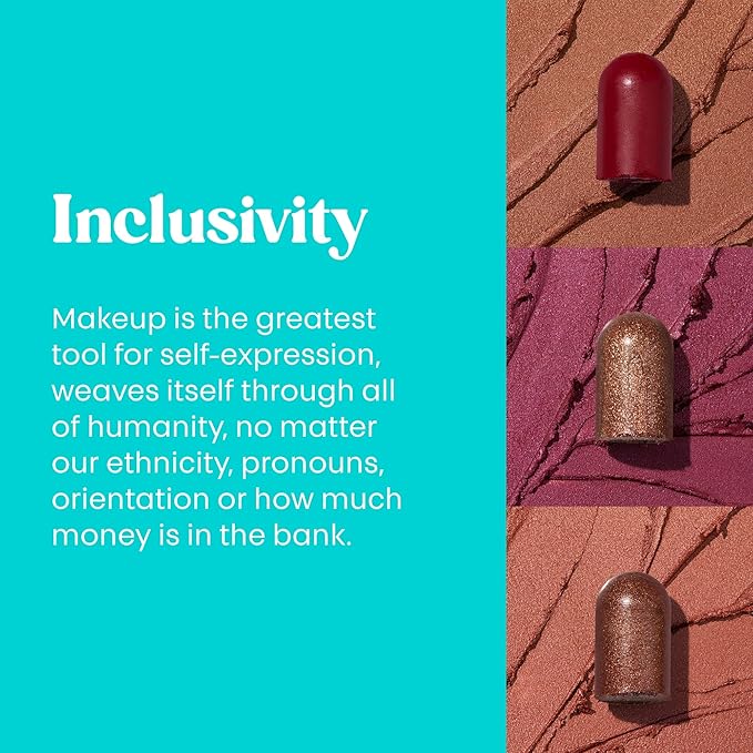 Thread Beauty Blend It Multi-Stick, Creamy, Buildable Color and Highlighter for Eyes, Cheeks, and Face, Soft - Brown Shimmer-Velvo Beauty