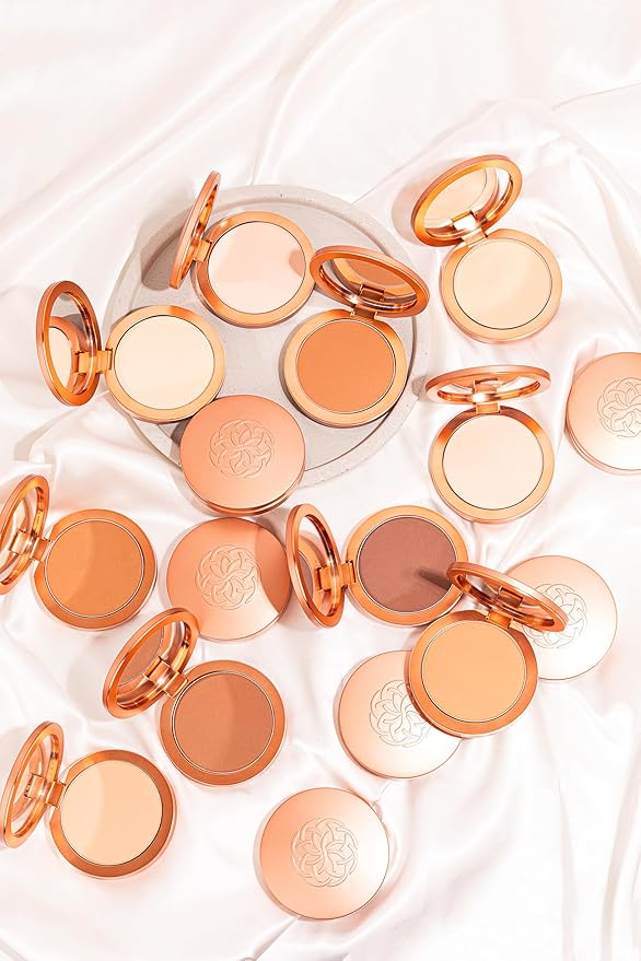 YENSA Super Serum Silk Powder Foundation Lightweight, Superfood Foundation For Perfecting & Smoothing Skin, Semi-Matte Finish, Vegan & Cruelty-free (Tan 2)-Velvo Beauty