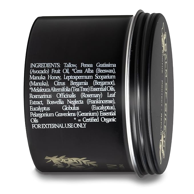 BALM OF GILEAD Manuka Eczema Honey Cream - Moisturizer for Sensitive Skin, Eczema, Psoriasis & Dermatitis - Manuka Honey Ointment, Grassfed Tallow-Velvo Beauty