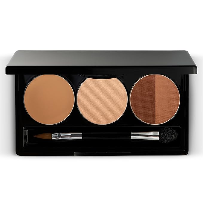 Jolie Pro Sculpting Brow Palette Kit (Redhead)-Velvo Beauty
