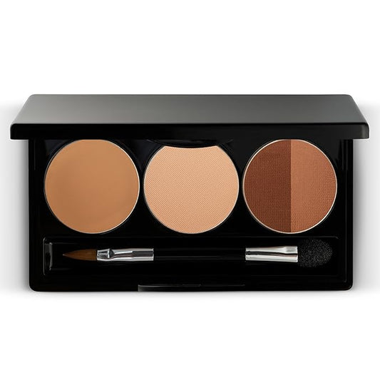 Jolie Pro Sculpting Brow Palette Kit (Redhead)-Velvo Beauty