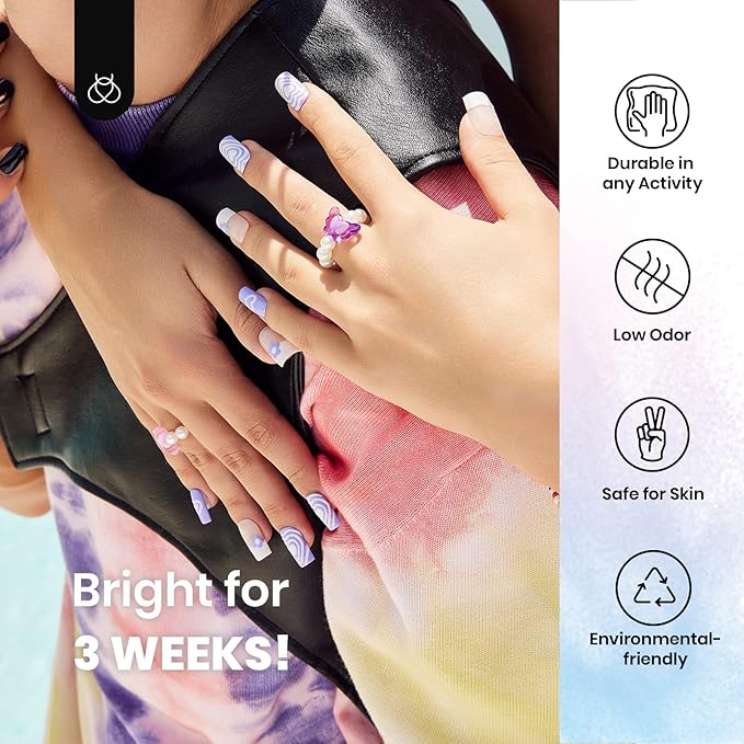 Beetles Halloween Gel Nail Polish with Blooming Gel, 5 Colors Neon Pink Green Blue Purple Yellow Nail Polish Clear Blooming Polish for Spreading Effect with 2 Nail Art Brushes Nail Art Set for Women-Velvo Beauty