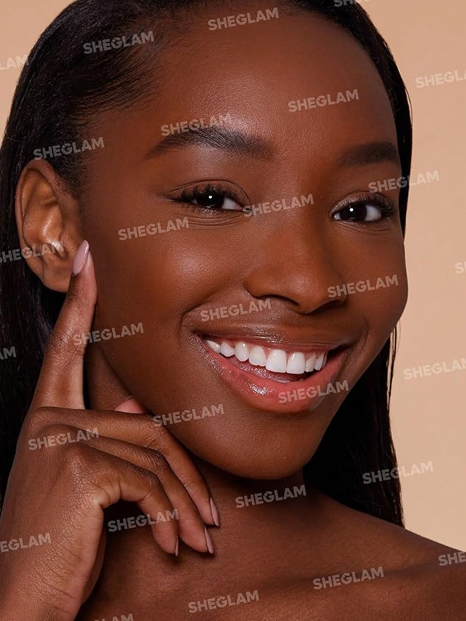 SHEGLAM SKin-Focus Full Coverage Powder Foundation Oil-Control Lightweight Face Pressed Powder Makeup-Camel-Velvo Beauty