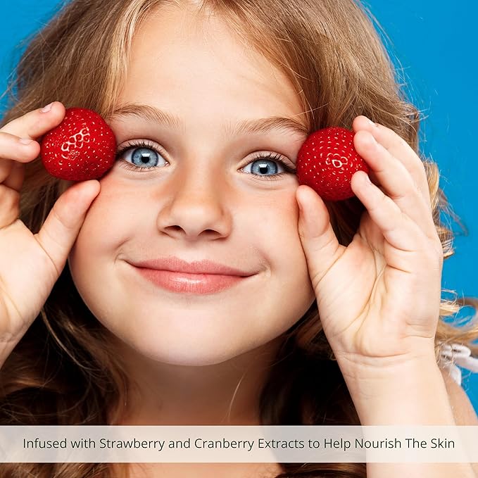 Gentle Face Cream Moisturizer for Kids and Preteens – Nourishing and Calming for All Skin Types – Natural Ingredients: Hyaluronic Acid and Vitamin E - Made in UK 50ml-Velvo Beauty