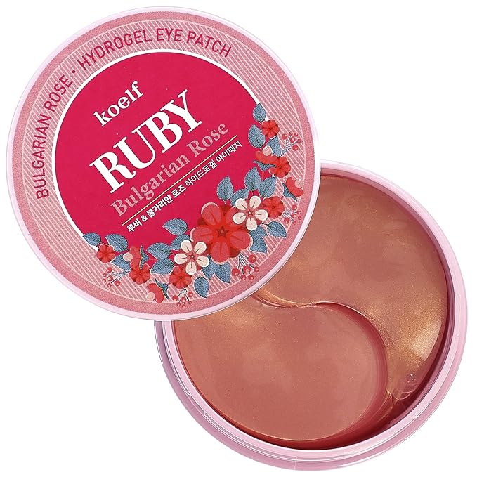 [Koelf] Ruby Bulgarian Rose Hydro Gel Eye Patch 60pcs/30pairs-Velvo Beauty