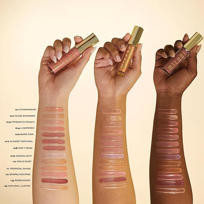 Milani Keep It Full Nourishing Lip Plumper - Rosewood (0.13 Fl. Oz.) Cruelty-Free Lip Gloss for Soft, Fuller-Looking Lips-Velvo Beauty