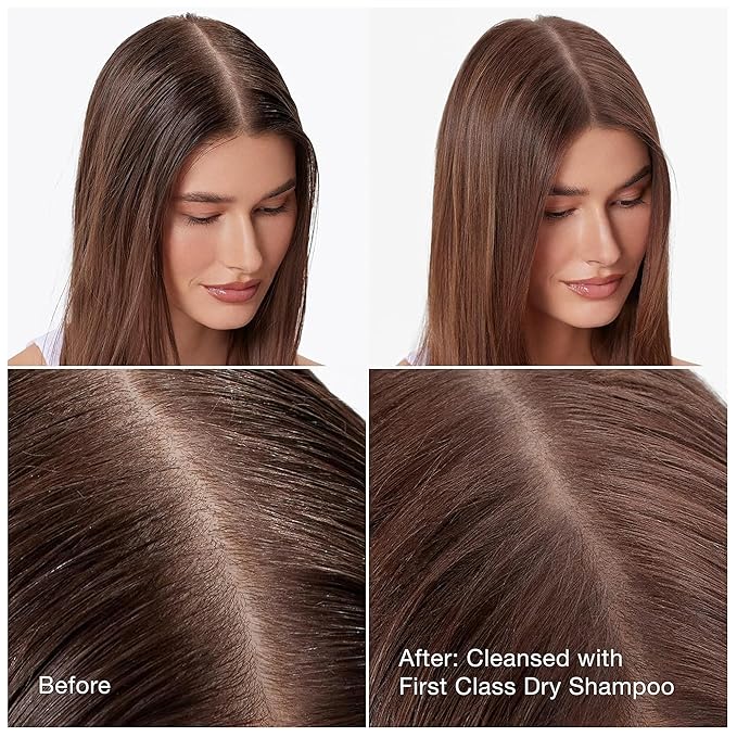 IGK FIRST CLASS Charcoal Detox Dry Shampoo | Volume + Soothes Scalp + Balance Oil | Vegan + Cruelty Free | 6.3 oz (Pack of 2)-Velvo Beauty