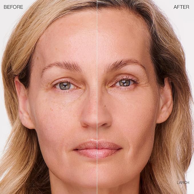 Ogee Complexion Perfecting Liquid Foundation - Lightweight Tinted Moisturizer For Face (Larch 2.25C - Light Medium, Beige Undertones) - with Vitamin C & Jojoba Oil - Certified Organic & Made in USA-Velvo Beauty