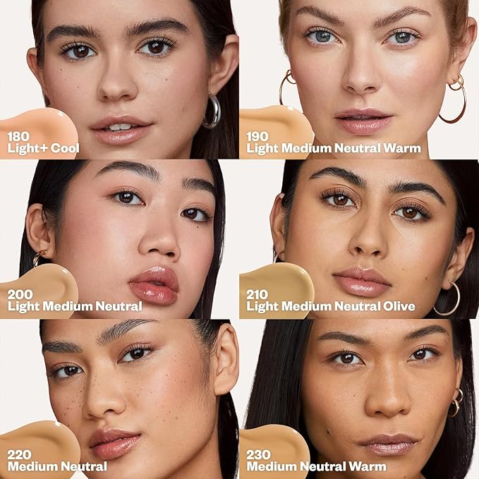 Kosas Revealer Skin-Improving Foundation with SPF 25 Protection - Hydrate, Brighten, Soothe, Plump, Protect Skin -Smoothing Texture, Natural Finish and Clean Formula - Light Medium Neutral 200-Velvo Beauty