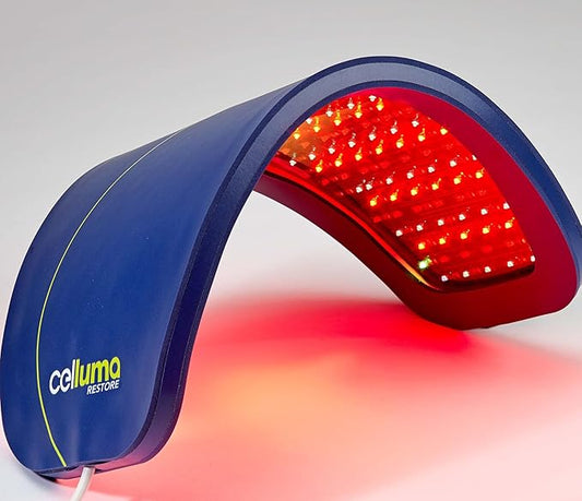Celluma Restore S2 with Rechargeable Battery Option | The Ultimate Red Light Therapy Device with FDA-Cleared Hair Regrowth, Anti-Wrinkles, and Pain Relief Settings-Velvo Beauty