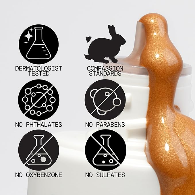 Pacifica Sunny Glow Liquid Face Bronzer Drops - Face Makeup Bronzing For Face & Cheeks for Instant Sun-Kissed Glow - Vitamin C & Glycolic Acid Infused Liquid Bronzer Illuminating Highlighting Clean-Velvo Beauty