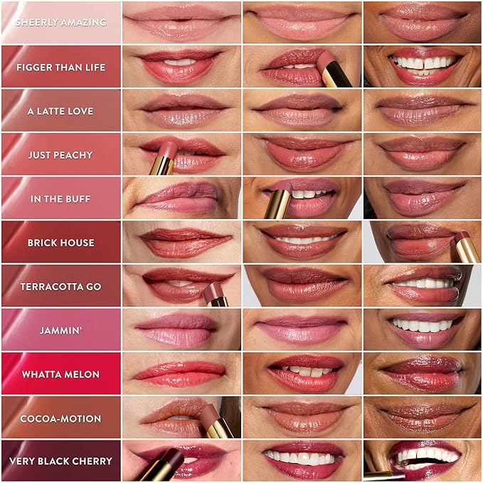 LAURA GELLER NEW YORK Jelly Balm Moisturizing Tinted Lip Balm - Brick House - Hydrating Vitamin E - Semi-Shine Finish-Velvo Beauty