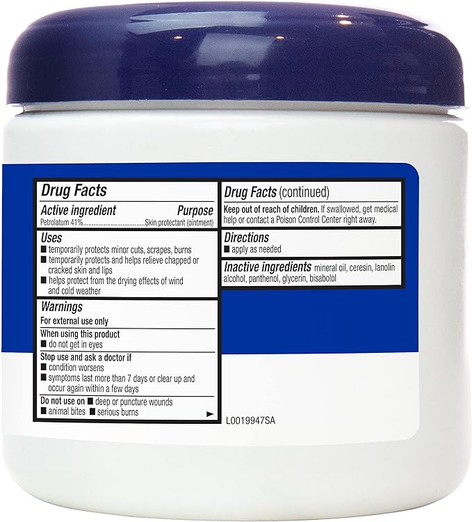 Amazon Basics Healing Ointment and Skin Protectant for Dry & Cracked Skin, Fragrance Free, 14 Ounce, Pack of 1-Velvo Beauty
