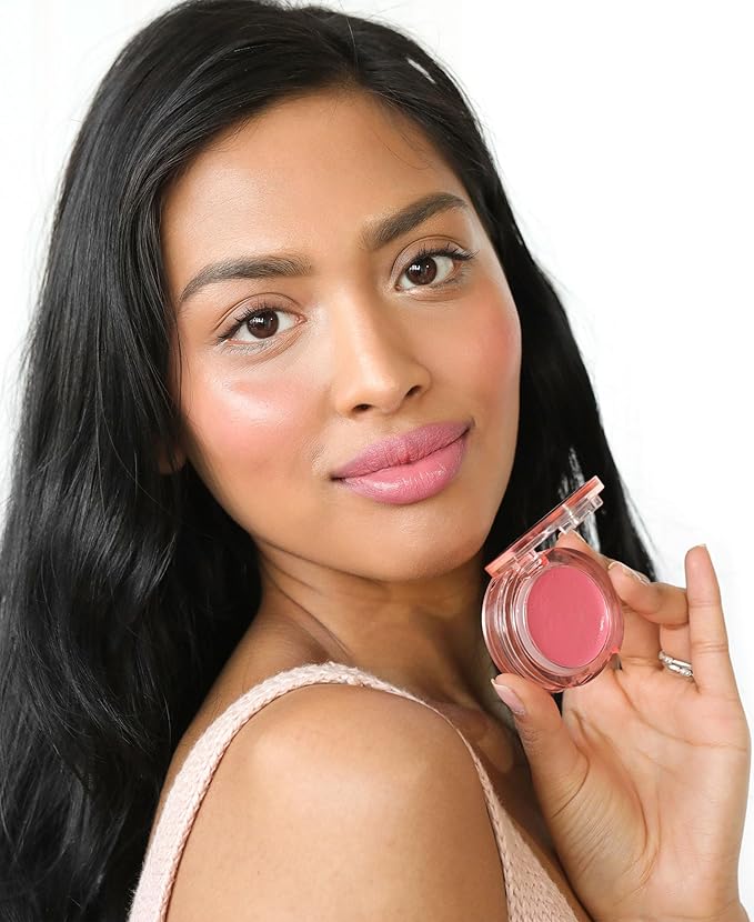 Wander Beauty Double Date Lip & Cheek - Rendezvous/Swipe - 4-in-1 Cream Blush & Lip Tint - Blush, Lip Moisturizer, Lip Balm & Eye Gloss - Multitasking Eye, Cheek & Lip Makeup With Green Tea - 0.07 oz-Velvo Beauty