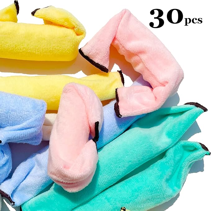 Aimin Hair Heatless Curlers, Soft Foam Hair Curlers To Sleep Tn, Satin No Heat Hair Curlers For Long Hair, Sponge Overnight Heatless Curls Hair Rollers (30 pcs, candy color) … …-Velvo Beauty