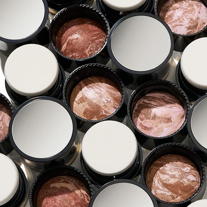 LAURA GELLER NEW YORK Bronze-n-Brighten Baked To Go - Travel Size - Deep - Natural Bronze Glow-Velvo Beauty