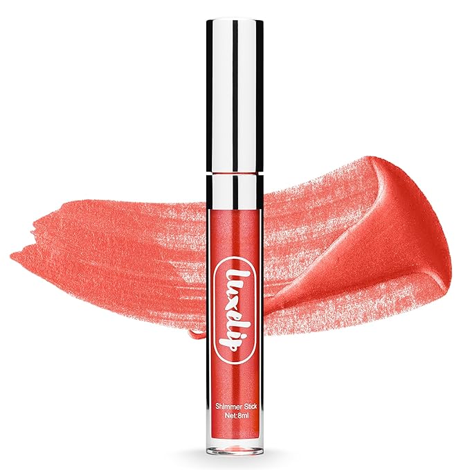 LuxeLip™ Matte Lipstick, Hydrating Non-Sticky Lip Gloss for Luminous Shine & Moisturized Lips, Lightweight, Long-Lasting Glossy Finish, Cruelty-Free Lip Makeup for Women (Terra Bronze, 8ml)-Velvo Beauty
