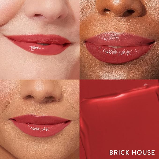 LAURA GELLER NEW YORK Jelly Balm Moisturizing Tinted Lip Balm - Brick House - Hydrating Vitamin E - Semi-Shine Finish-Velvo Beauty