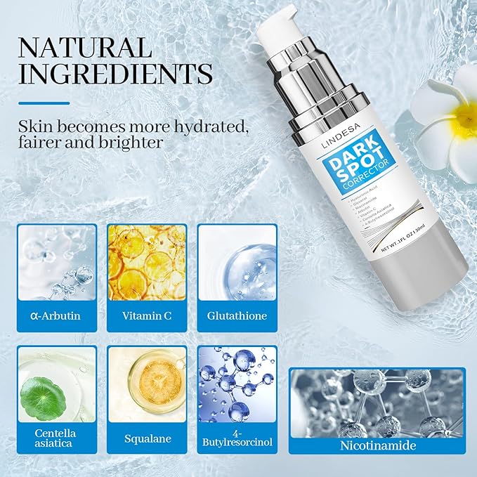 Dark Spot Remover for Face,Dark Spot Corrector, Dark Spot Serum for Sun Spots, Age Spots, Brown Spots,Acne Scars,Melasma Brown Spot -Advanced Formula with Niacinamide Retinol for Women (1.0 Fl Oz)-Velvo Beauty