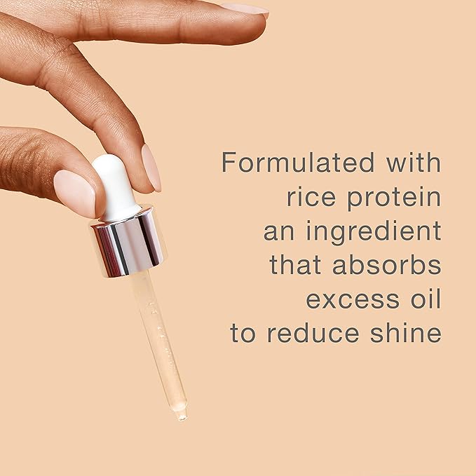 Neutrogena Shine Control Matte Booster Face Primer & Serum, Skin-Mattifying Serum-to-Primer with Rice Protein, Absorbs Excess Oil & Keeps Skin Shine Free, 1.0 fl. oz-Velvo Beauty