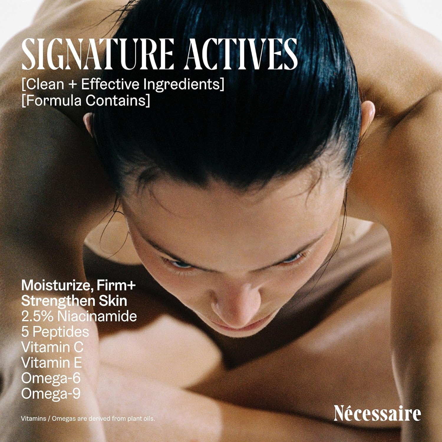 Nécessaire The Body Lotion Cyprès-Citronné – Multi-Peptide Body Moisturizer for Women + Men – Non-Comedogenic Body Lotion with Niacinamide – 450ml/15.2 fl oz-Velvo Beauty