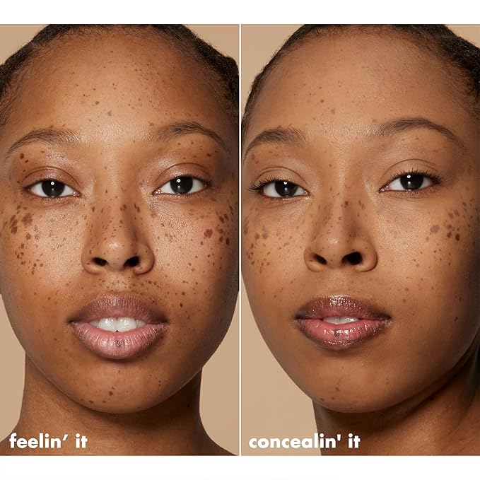 e.l.f. Hydrating Camo Concealer, Lightweight, Full Coverage, Long Lasting, Conceals, Corrects, Covers, Hydrates, Highlights, Tan Latte, Satin Finish, 25 Shades, All-Day Wear, 0.20 Fl Oz-Velvo Beauty