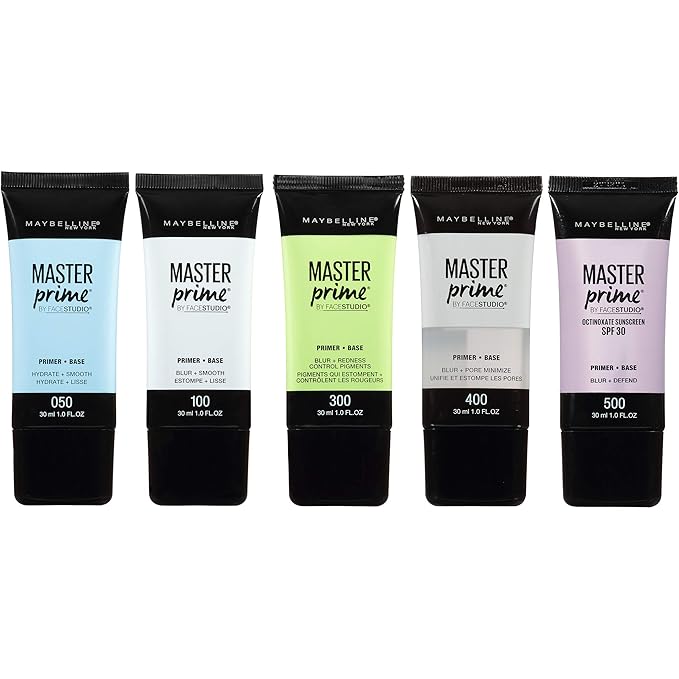 Maybelline Face Studio Master Prime Face Primer Makeup Base, Blur + Smooth, 1 Count-Velvo Beauty