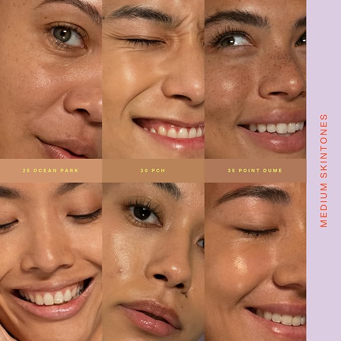 Tower 28 Beauty SunnyDays SPF 30 Tinted Mineral Sunscreen - For Sensitive Skin - 2-in-1 Facial Broad Spectrum UVA/UVB Protection + Foundation - Shade 35 POINT DUME, 1 Fl Oz-Velvo Beauty